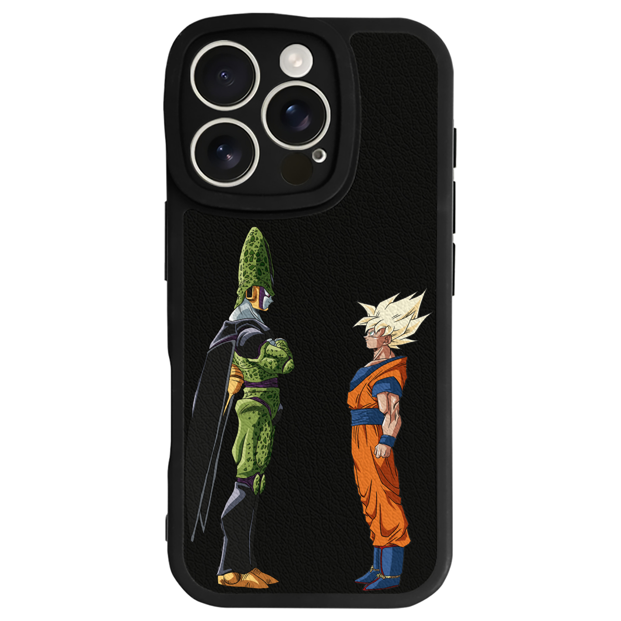 （画像用） ドラゴンボール DRAGON BALL 【iPhone 16シリーズ対応】シリコンスマホケース（レザー調） 材質：シリコン